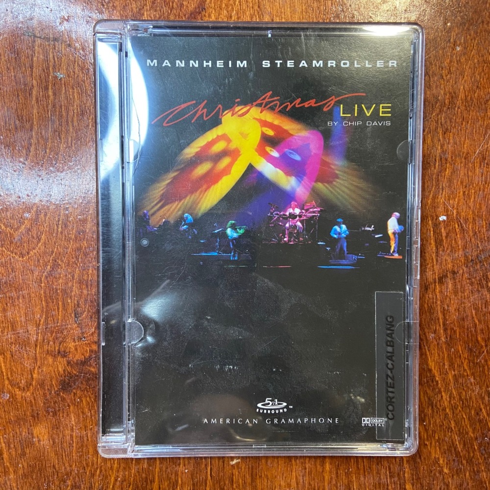 Mannheim Steamroller Christmas Live DVD Chip Davis Holiday Concert Music Video